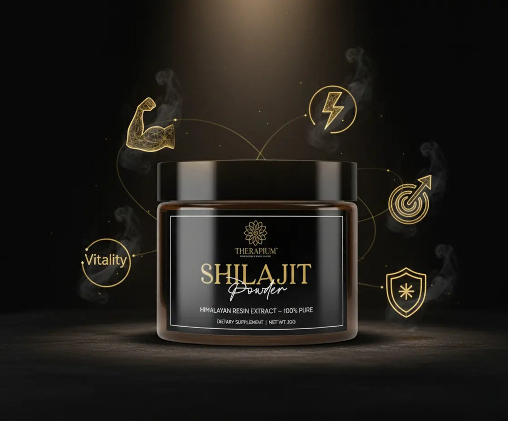 THERAPIUM™ Shilajit Supreme 10g – Himalayan Resin Powder Therapium