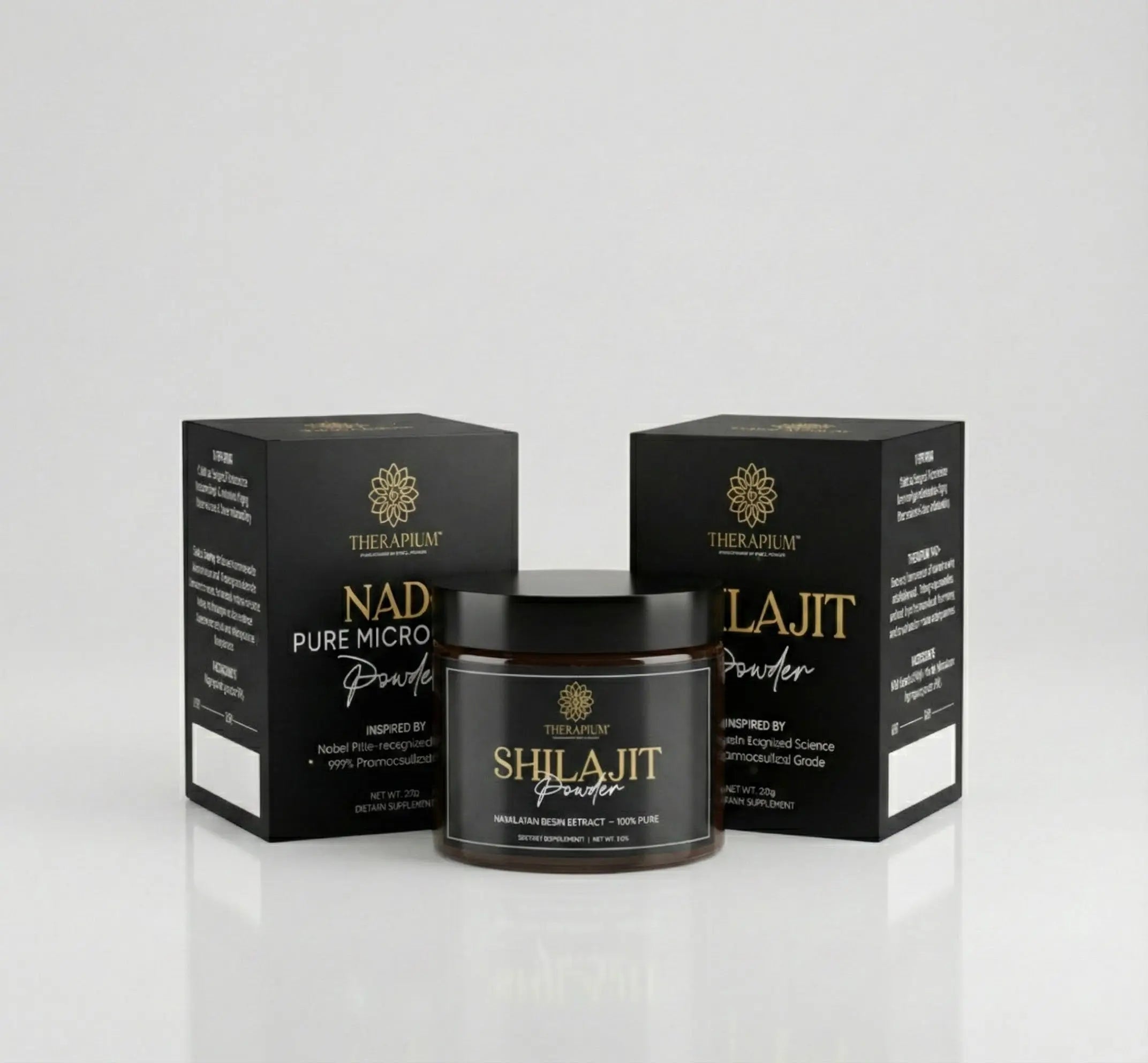 THERAPIUM™ Daily Energy Stack – NAD⁺ 20g + Shilajit Therapium LTD