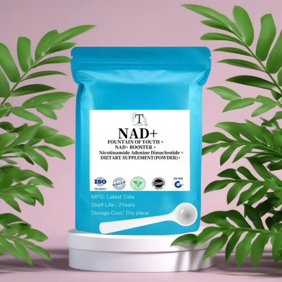 Therapium™ NAD+ – Premium Supplement for Cellular Energy, Anti-Aging & Detox