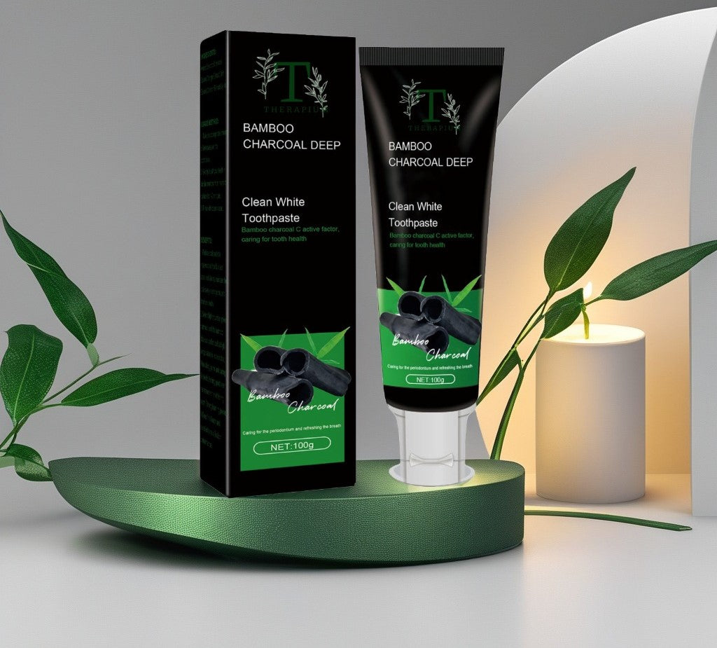 Therapium Bamboo Teeth Whitening & Bad Breath Remover